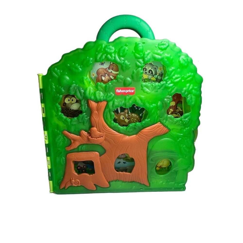 Fisher-Price Little People Forest Friends Carry Case Toddler Playset